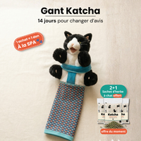 Katcha — Le Gant anti ennui pour Chat